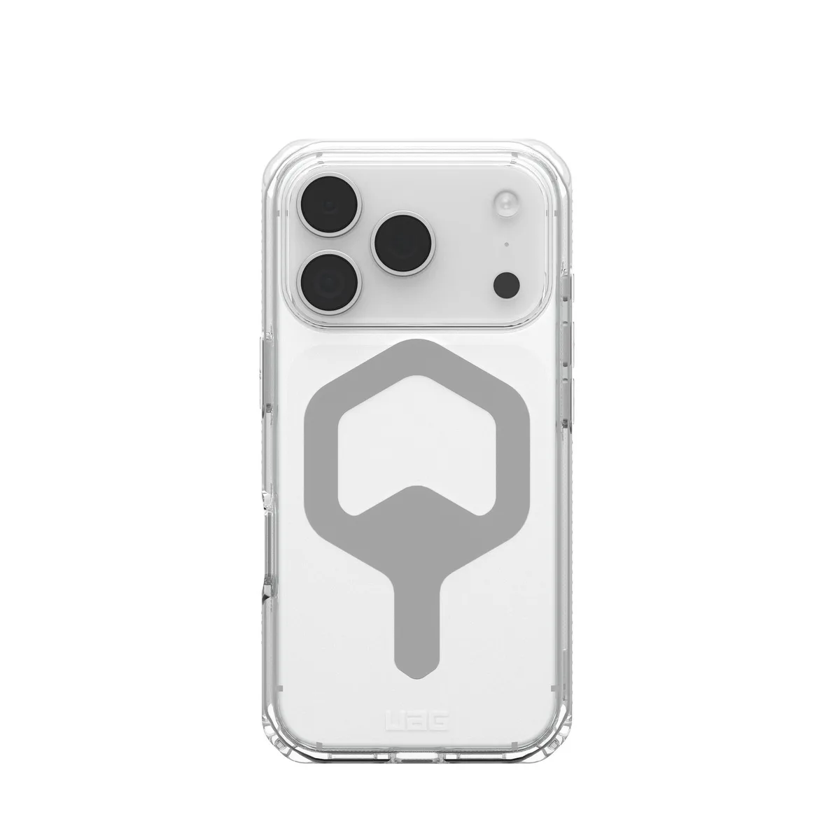 Чохол UAG для iPhone 17 Pro, Plyo MagSafe, Ice/Silver