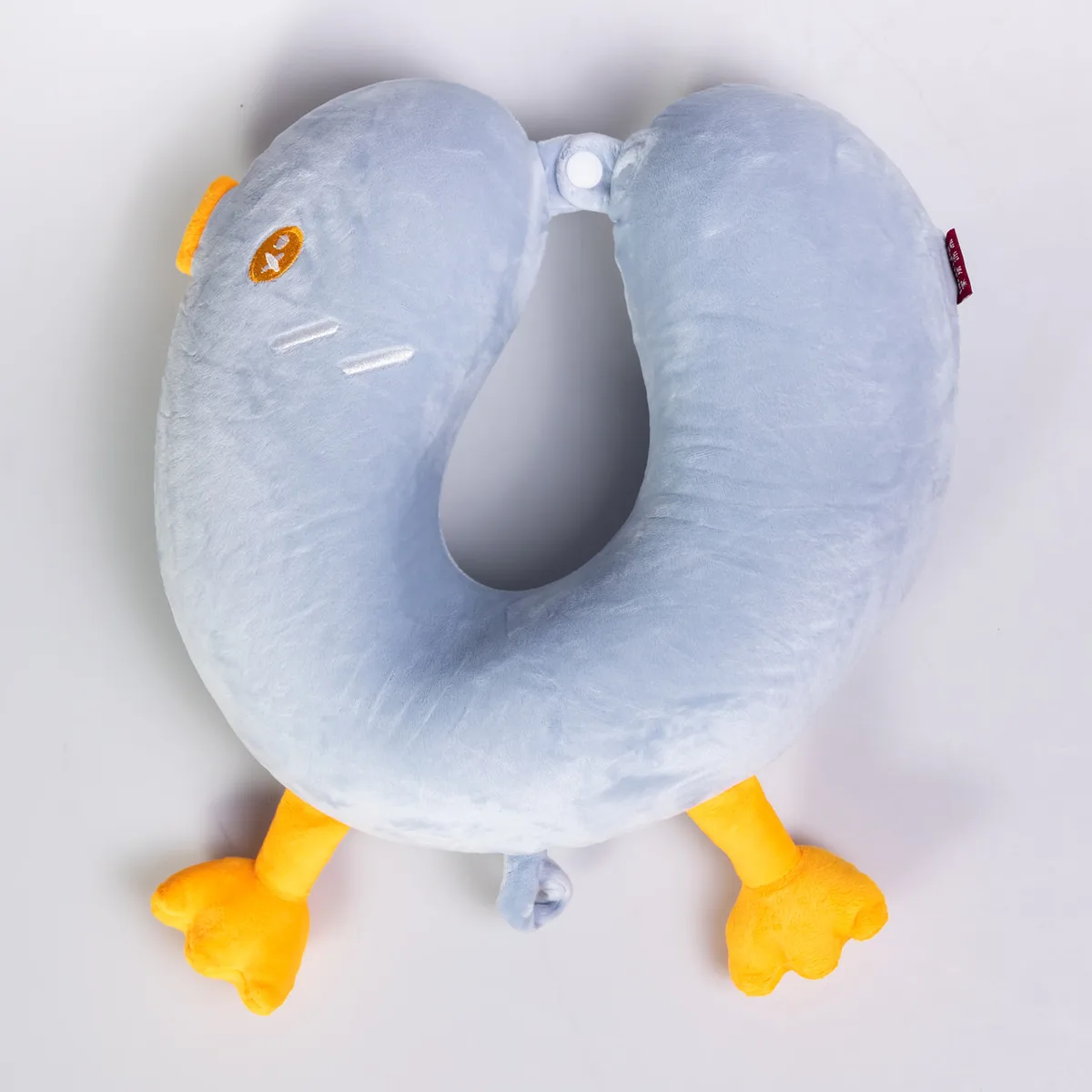 Подушка для шиї Duck Memory Foam U-подібна 30х30 см Блакитна