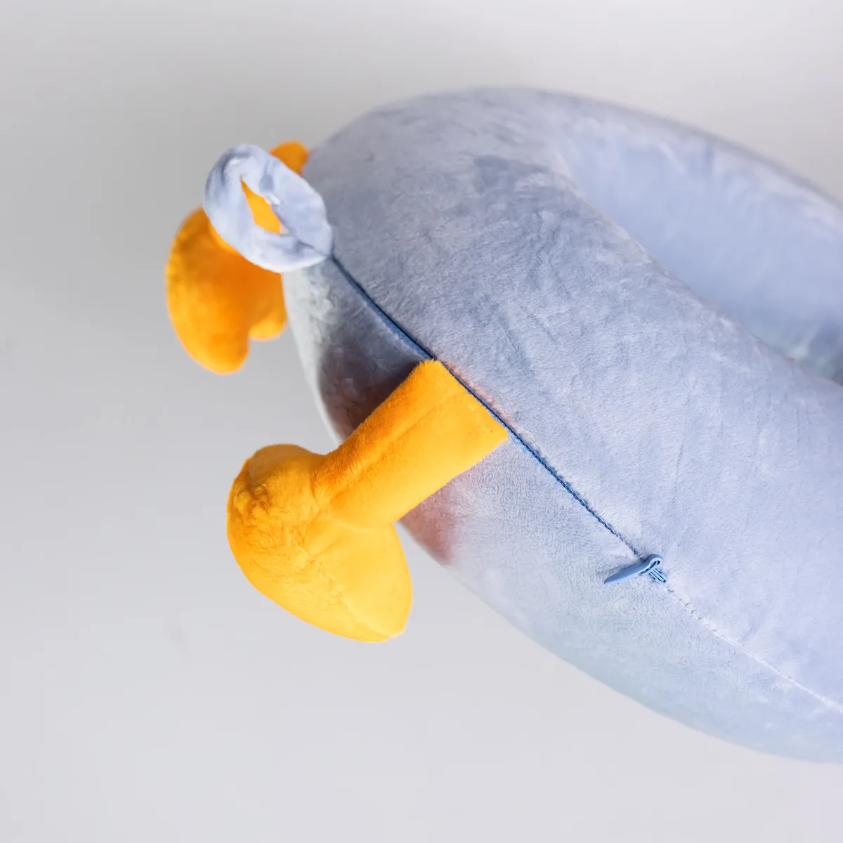 Подушка для шиї Duck Memory Foam U-подібна 30х30 см Блакитна