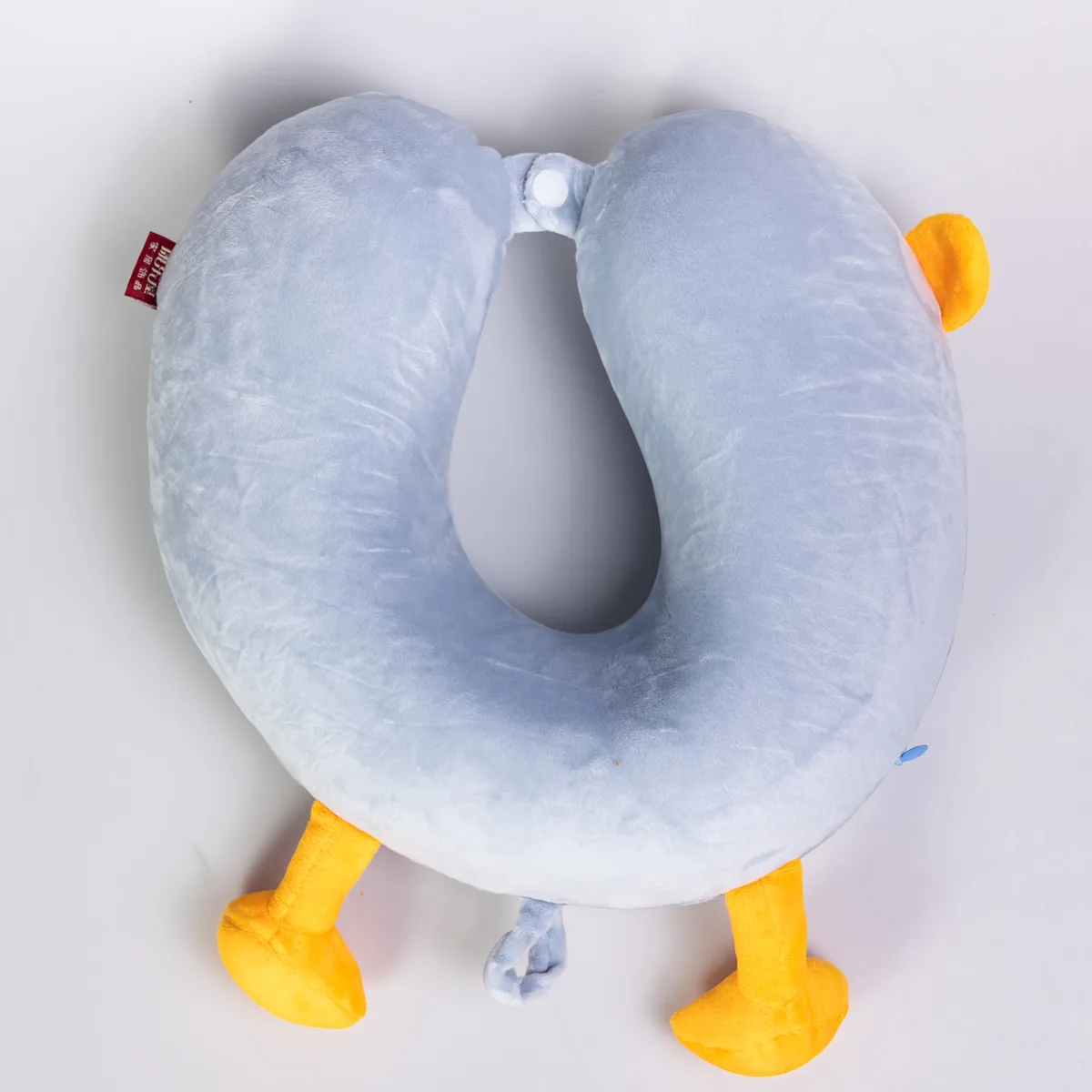 Подушка для шиї Duck Memory Foam U-подібна 30х30 см Блакитна