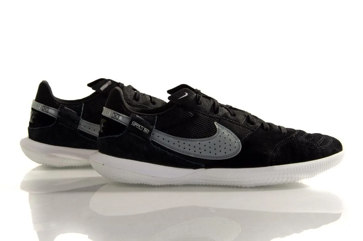 Футзалки Nike кожа 40 5 черные