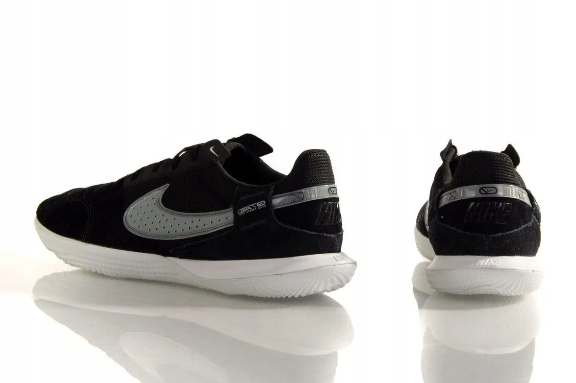 Футзалки Nike кожа 40 5 черные