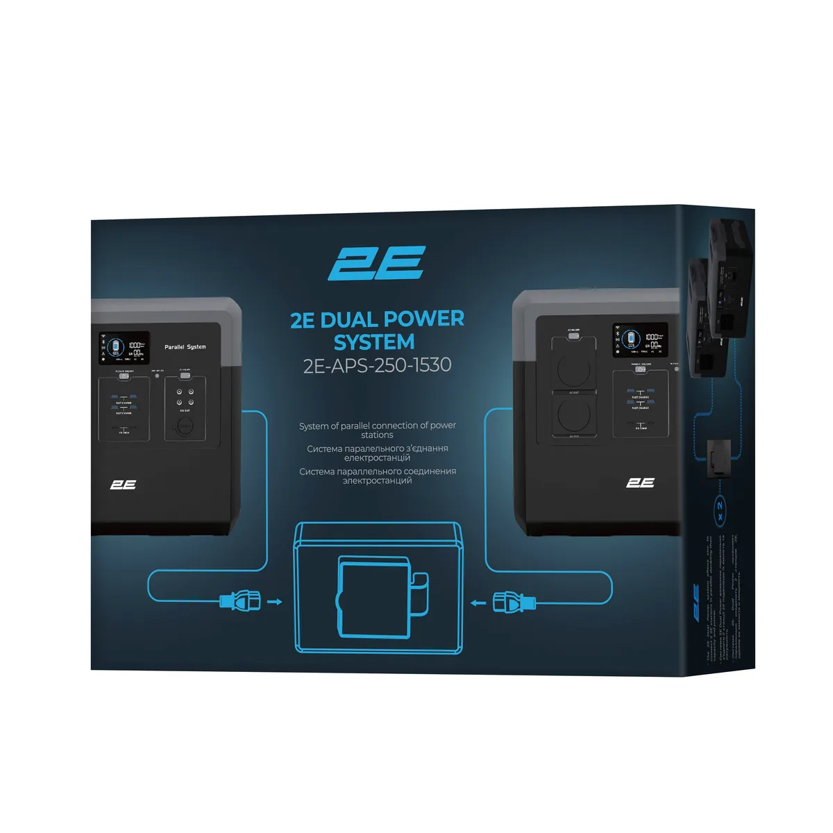 Система паралельного з’єднання електростанцій 2E Dual Power