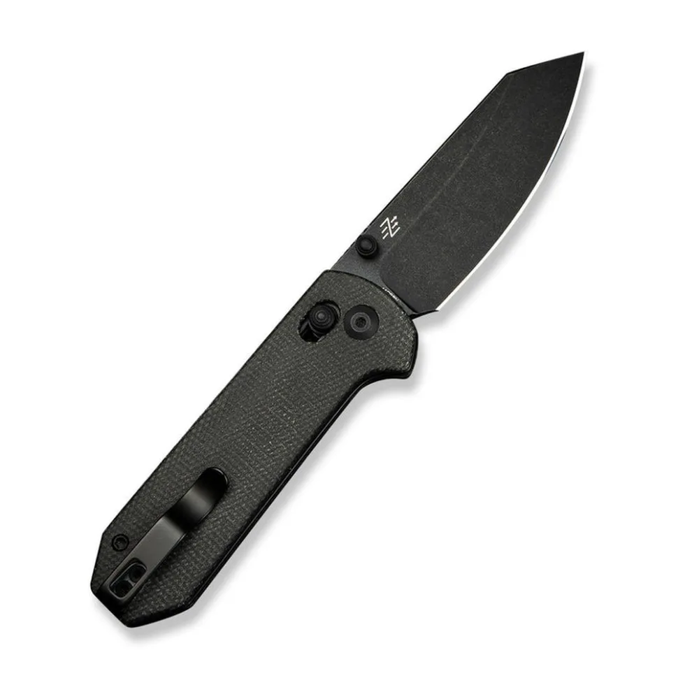 Складной нож Civivi 14C28N 7,3 см Micarta темно-серый