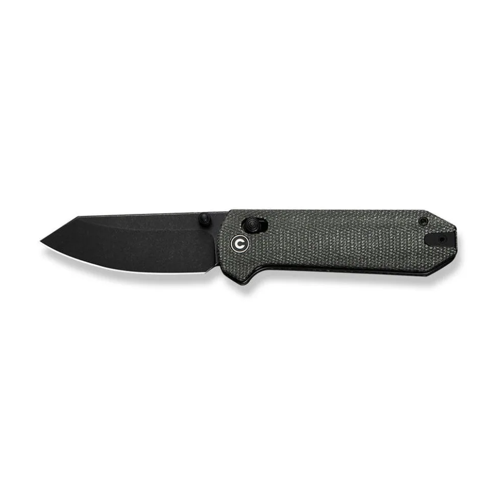 Складной нож Civivi 14C28N 7,3 см Micarta темно-серый