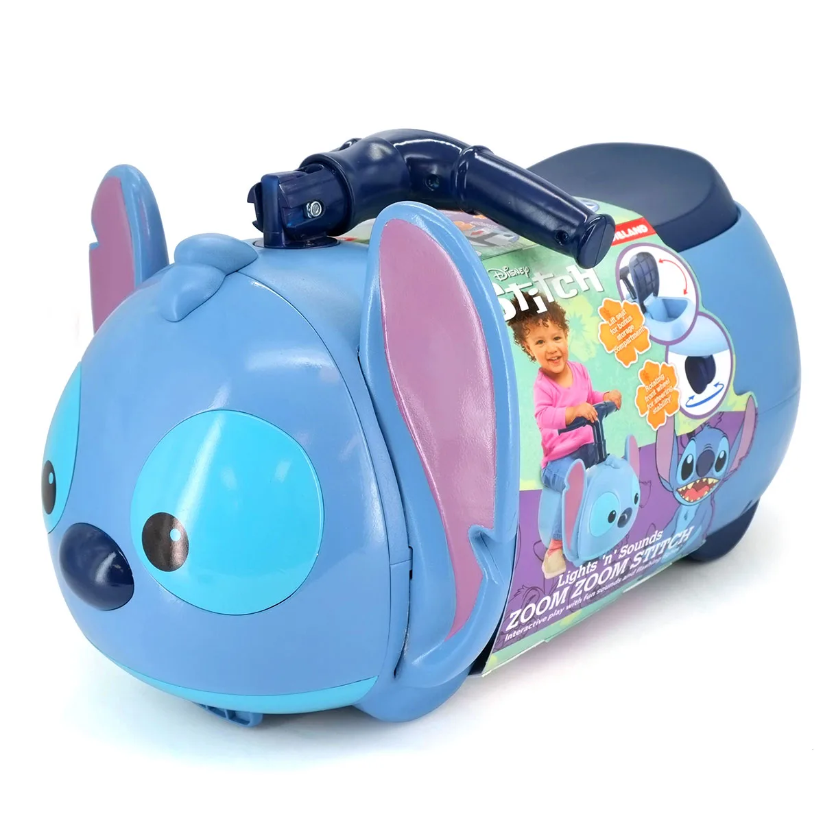 Чудомобиль Kiddieland пластик 49.5х31х35.5 см синий