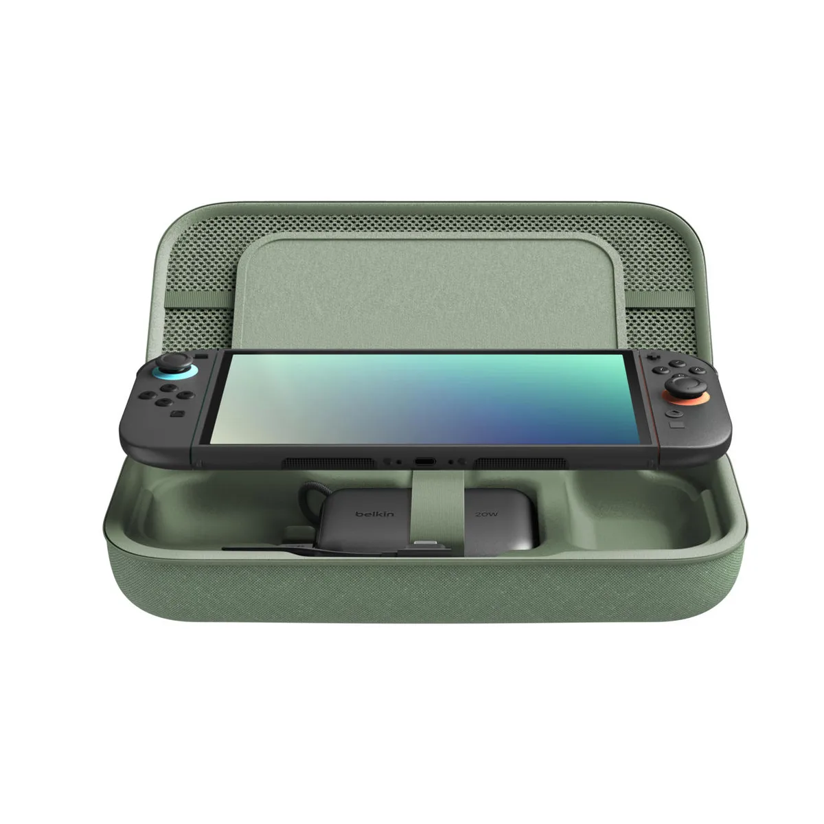Чохол Belkin із акумулятором 10000мА·год для Nintendo Switch 2, Sage