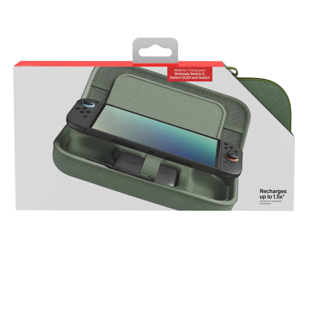 Чохол Belkin із акумулятором 10000мА·год для Nintendo Switch 2, Sage