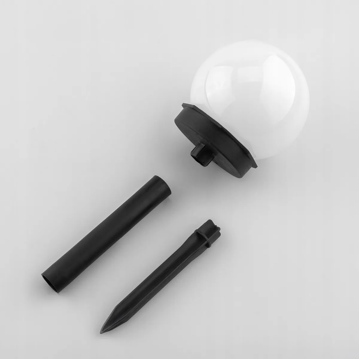 Набір 6 шт садових LED куль 10 см полікарбонат RGB асорті LumiLED