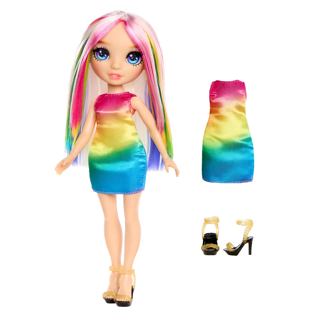 Лялька Rainbow High OPP комбіновані матеріали 27 см райдужна
