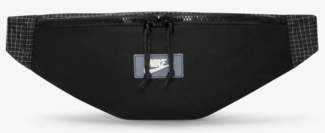 Сумка на пояс Nike 100% поліестер 35x15x5 см чорний сірий