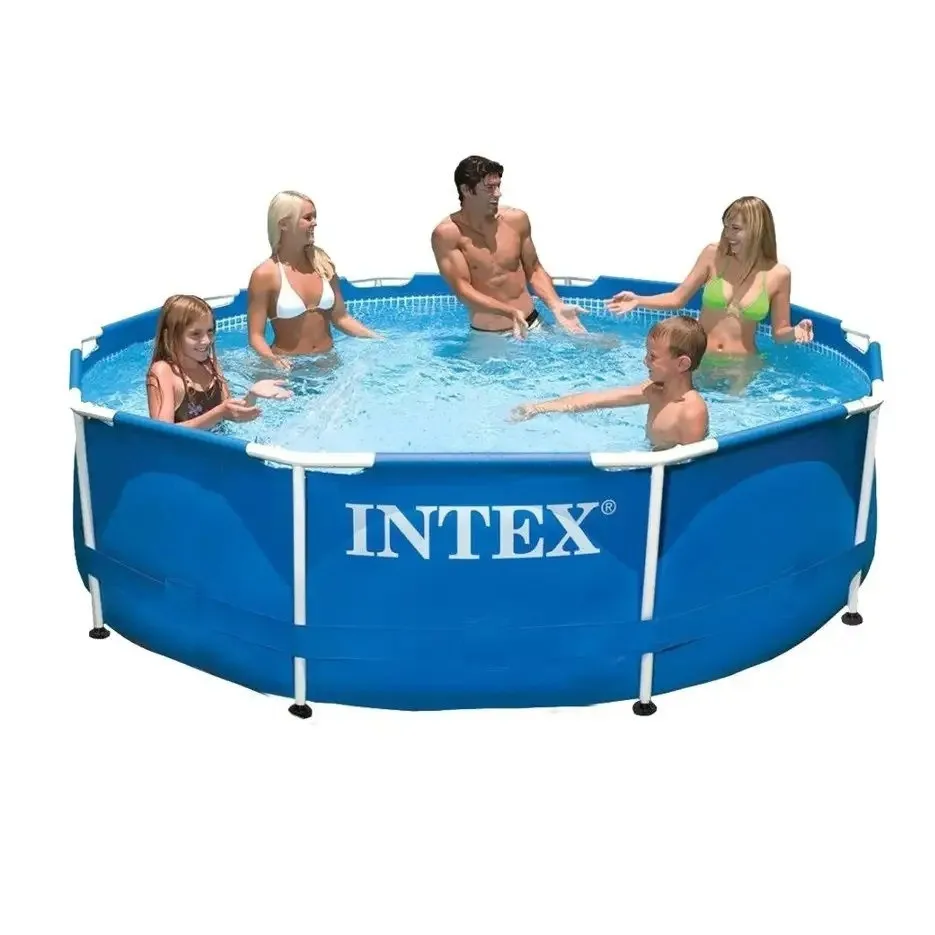 Каркасний басейн Intex ПВХ 305 см Синій