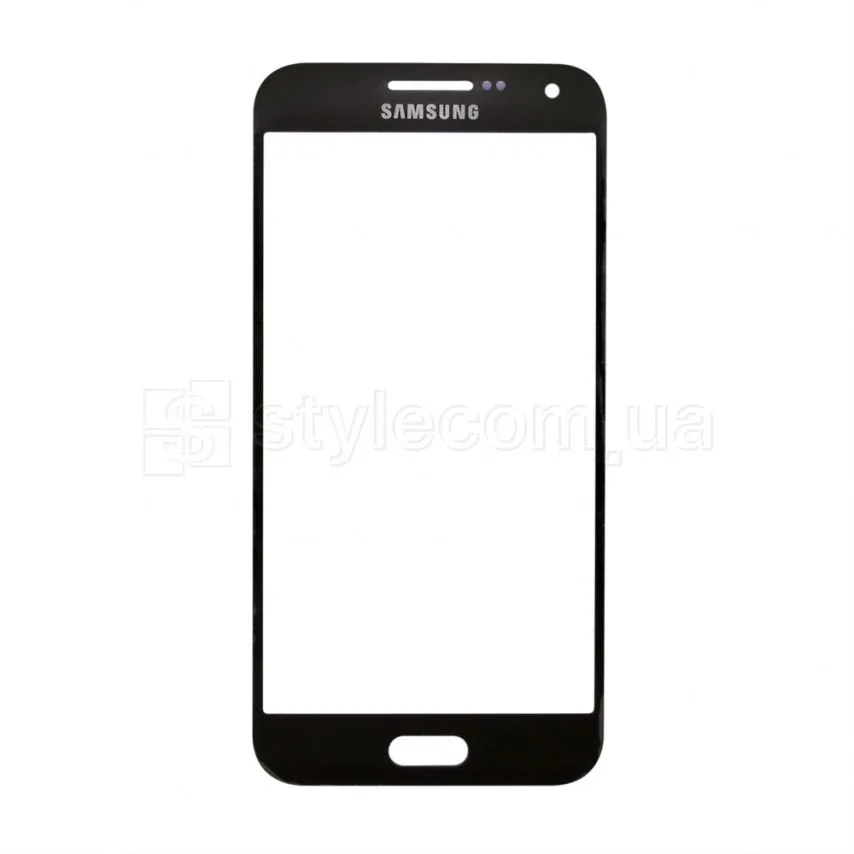 Скло дисплея Samsung E500 2015 чорне Original Quality