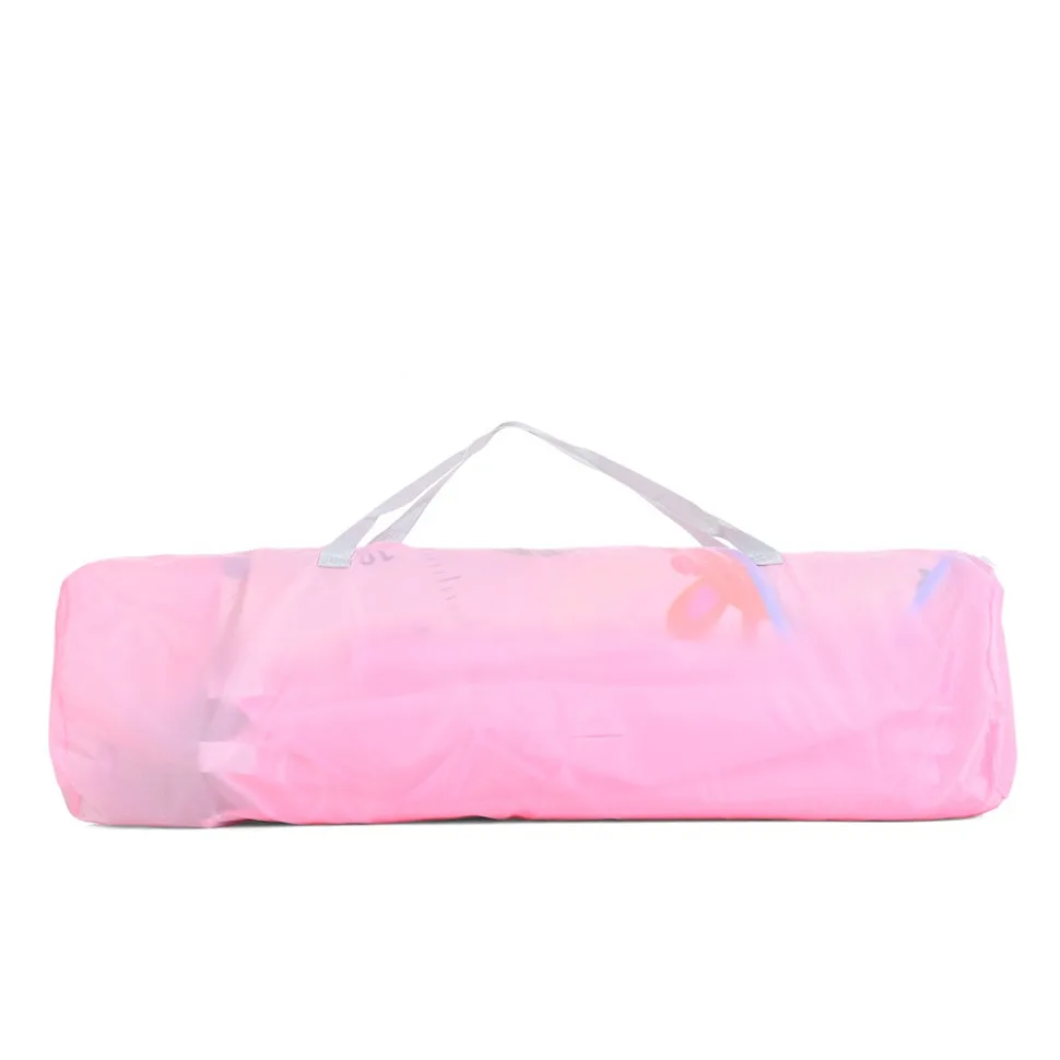 Дитячий манеж Bambi дихаюча сітка 146х127х110 см Powder Pink
