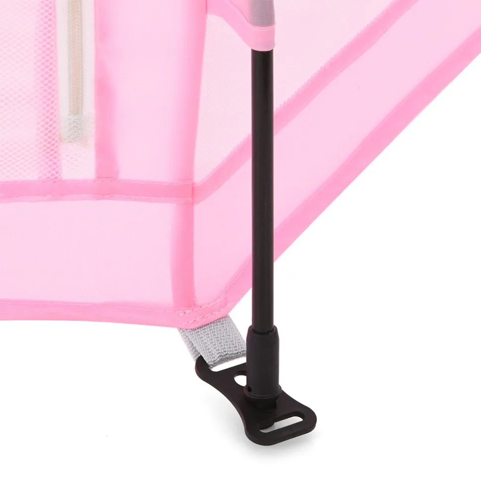 Дитячий манеж Bambi дихаюча сітка 146х127х110 см Powder Pink