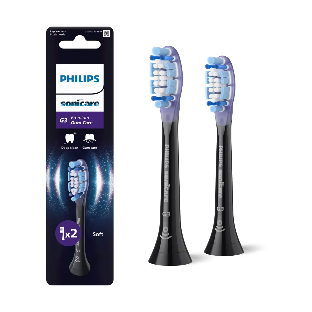 Насадка для зубной щетки Philips Premium Gum Care 2 шт биопластик