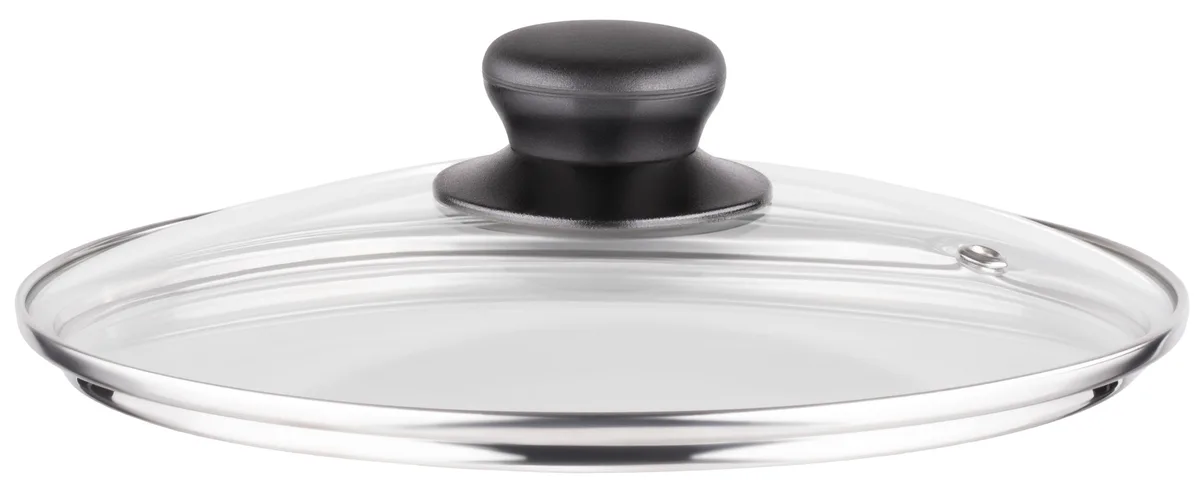 Кришка ARDESTO Gemini Gourmet, 20 см, жаростійке скло, нержавіюча сталь, бакеліт.