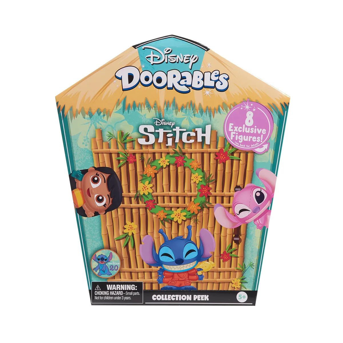 Ігровий набір Disney Doorables Стіч пластик 8 фігурок 3 см