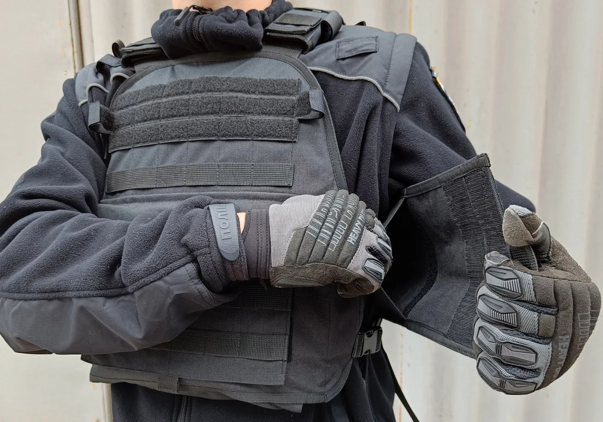 Плитоноска EasyFit Cordura 1050 Черный Размер S