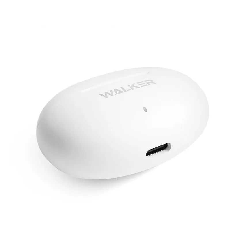 Навушники Bluetooth WALKER вакуумні 13 мм білий