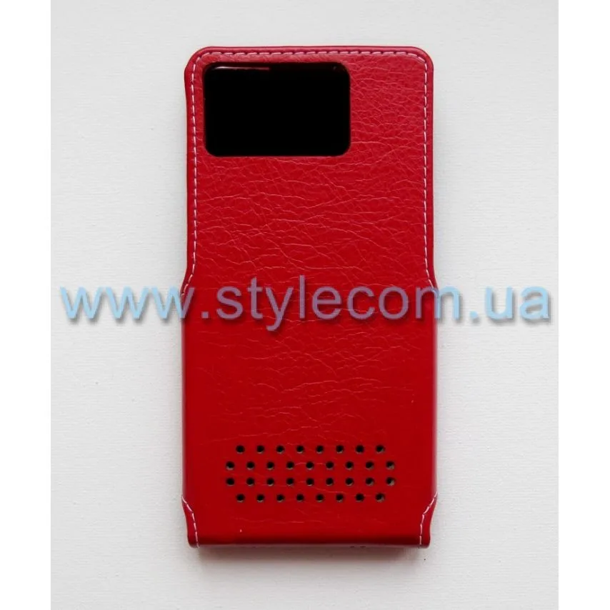 Чохол фліп Status шкірозамінник 5,2 дюйма червоний