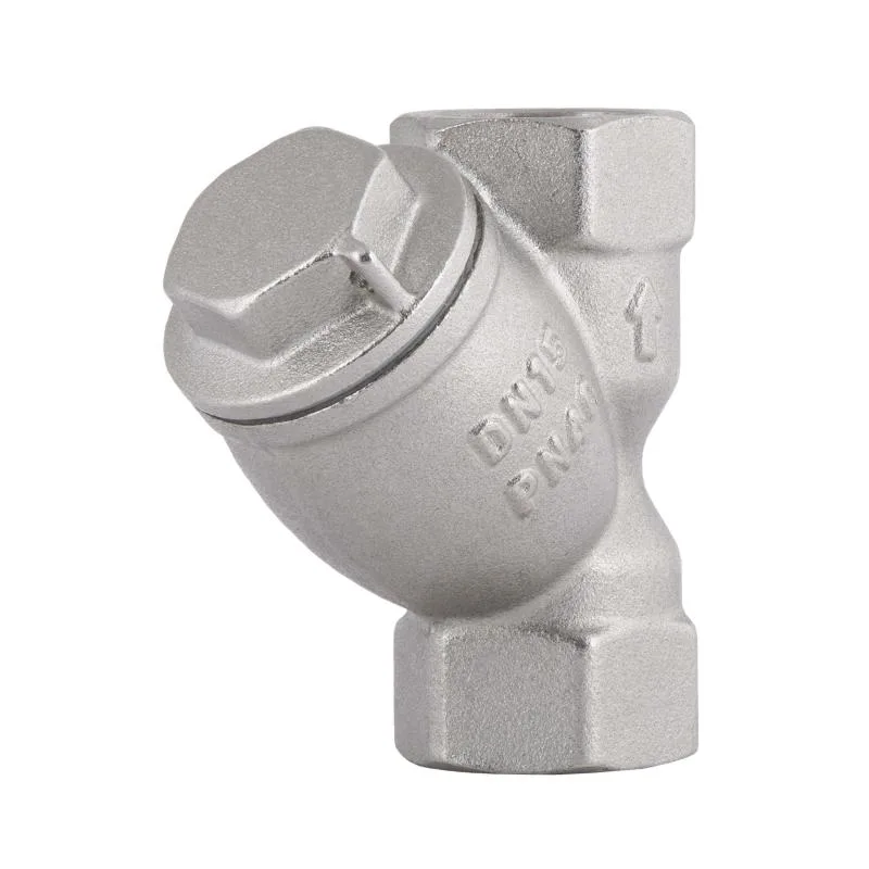 Фільтр грубої очистки Thermo Alliance Forte 1/2" латунь нікель косий для води