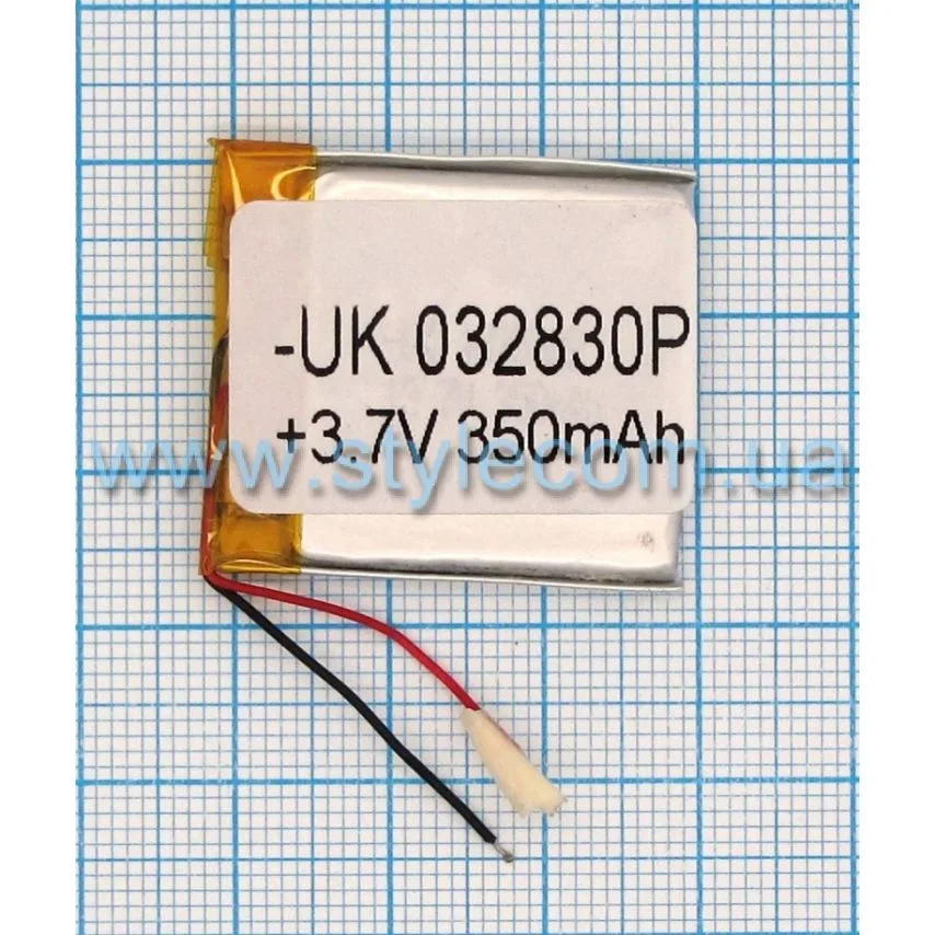 Аккумулятор ChinaTab 350mAh 3.7V 3х28х30 мм