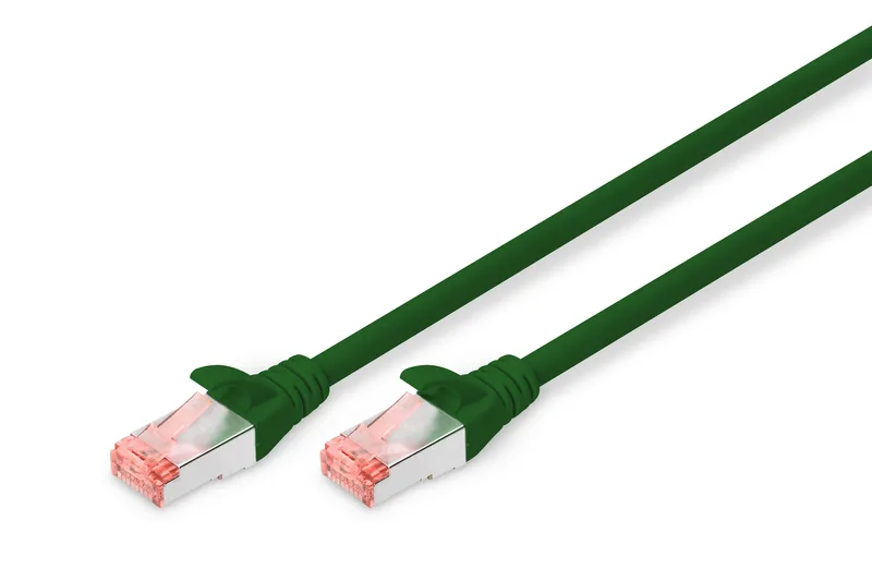 Патч-корд DIGITUS CAT 6 S-FTP 5м LSZH зелений