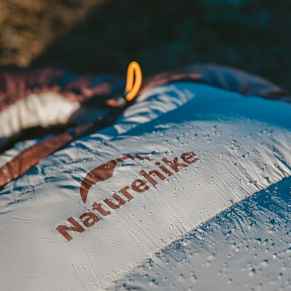 Спальник Naturehike нейлон 190х75 см темно-коричневий 400 г
