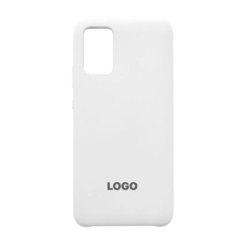 Чохол Silicone Case Samsung силіконовий білий для Galaxy A02s/A025