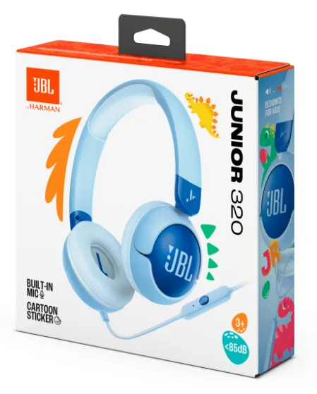 Гарнітура JBL Дротові накладні для дітей Синій 32 мм