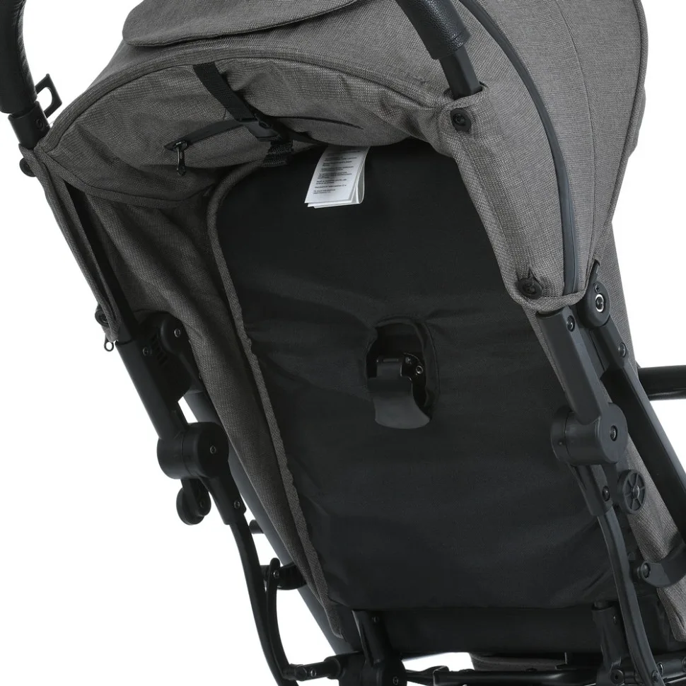 Дитяча прогулянкова коляска Bambi алюміній 81х51,5х107 см шоколадна