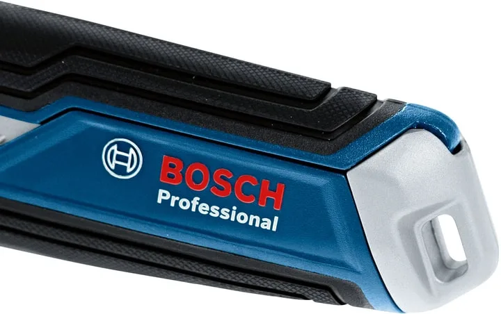 Складной трапециевидный нож для строительства Bosch Professional, пластиковый корпус, 253 мм.