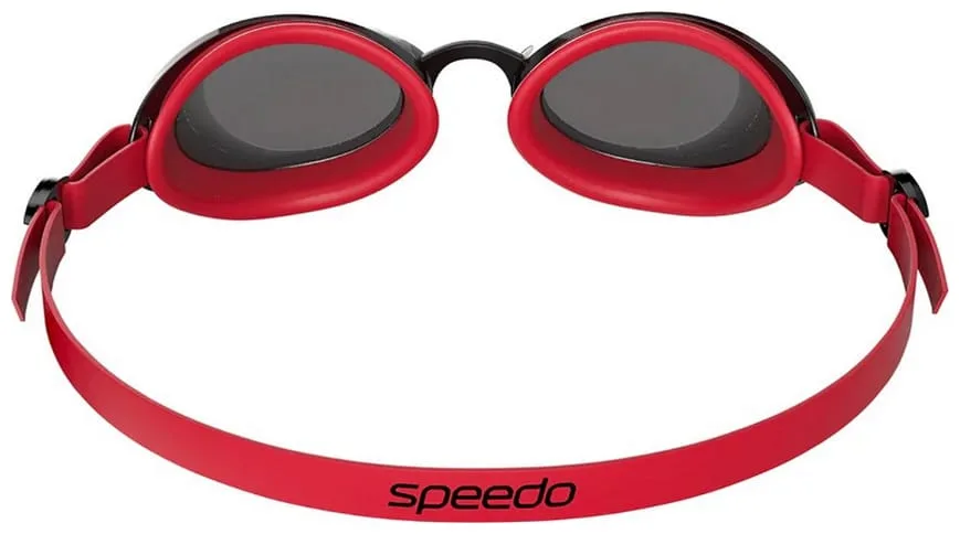 Окуляри для плавання SPEEDO полікарбонат ONE SIZE червоний чорний
