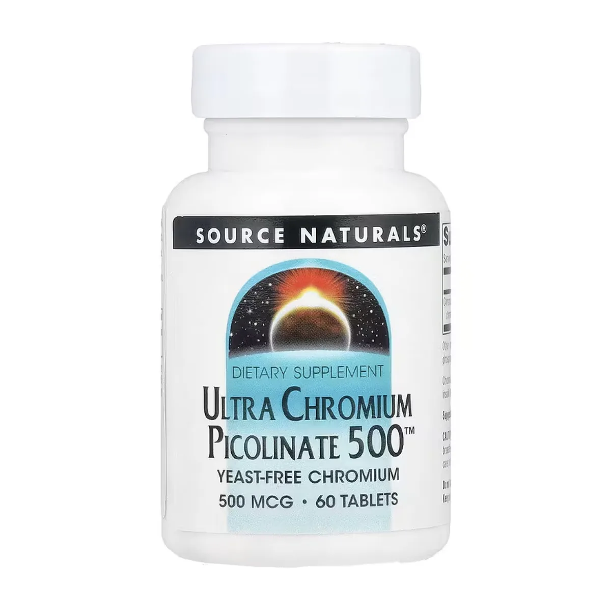 Хром піколінат Ultra Chromium Picolinate 500 мкг 60 таблеток