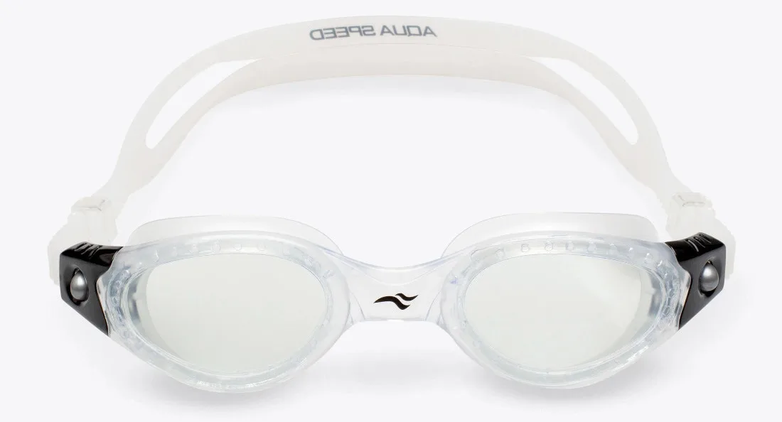 Окуляри для плавання AQUA SPEED TPE One Size прозорі