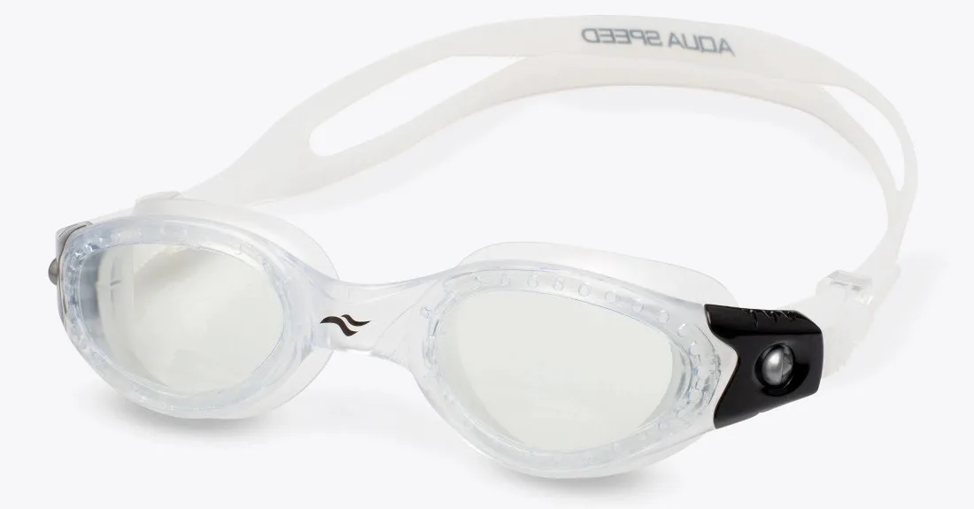 Окуляри для плавання AQUA SPEED TPE One Size прозорі