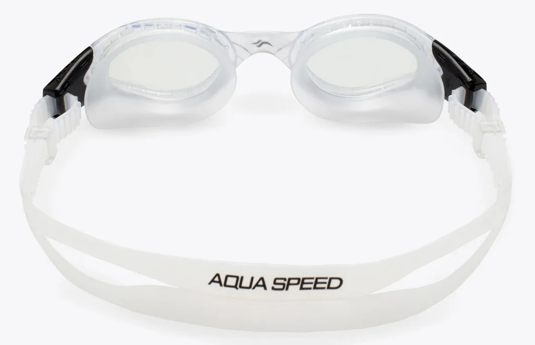 Окуляри для плавання AQUA SPEED TPE One Size прозорі