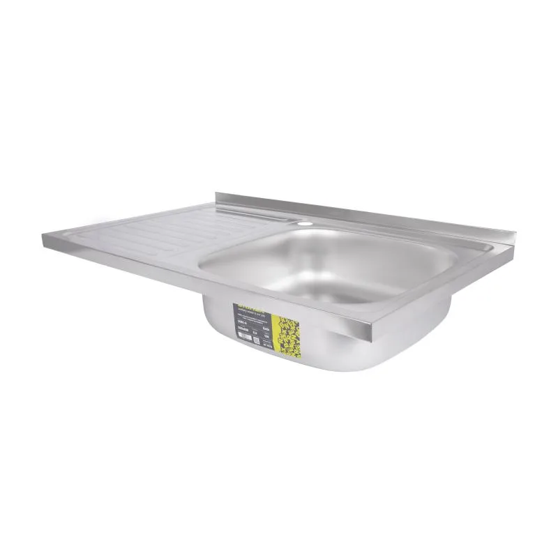 Кухонная мойка Brinex 5080-R 800х520х160 мм нержавеющая сталь Satin