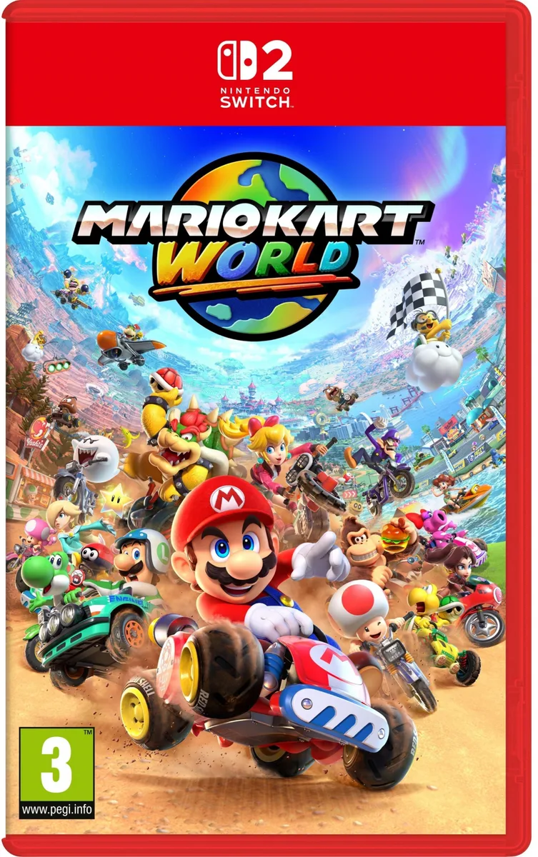 Гра консольна Switch 2 Mario Kart World, картридж