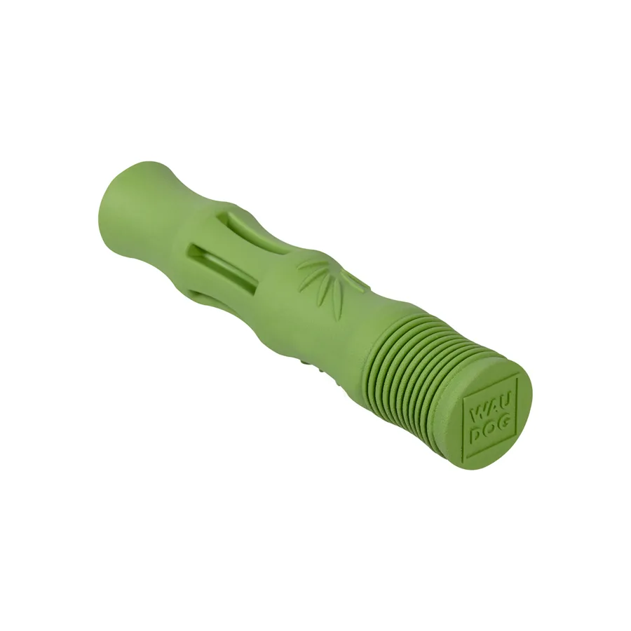 Іграшка для собак WAUDOG Fun Natural Палиця 18 см біорозкладна гума зелена