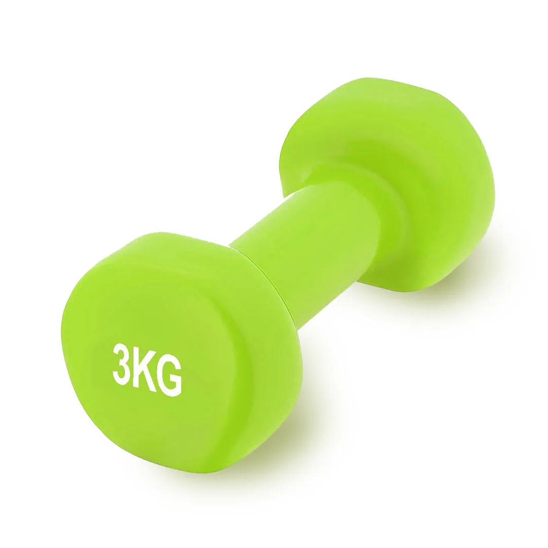 Гантель вінілова Active Point 3 кг Зелена