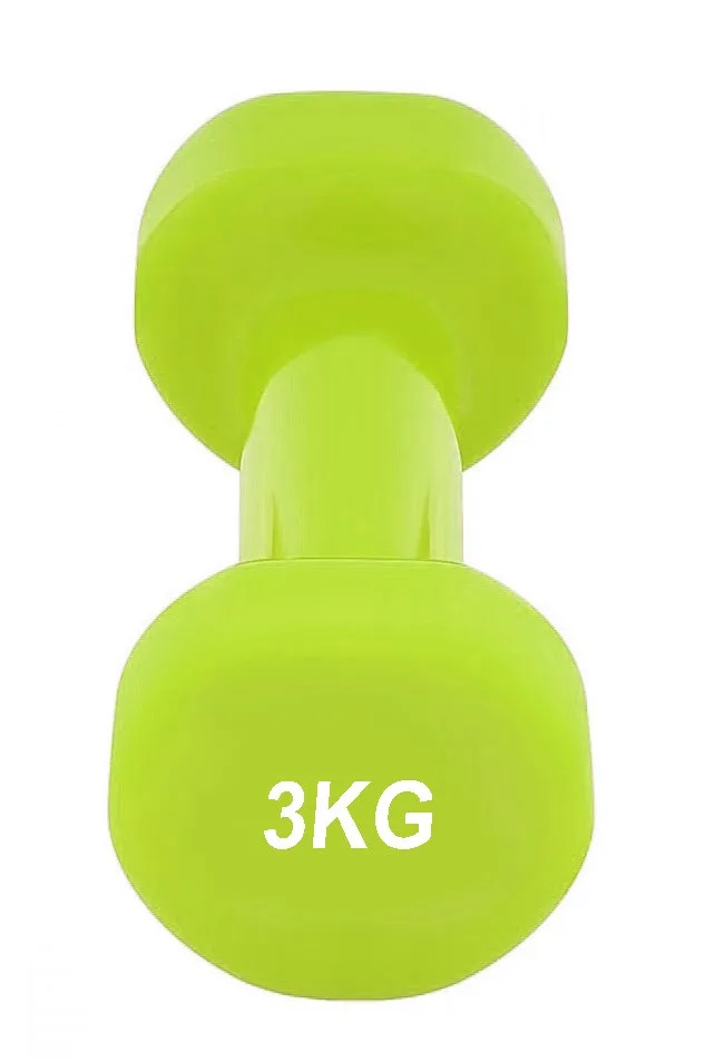 Гантель вінілова Active Point 3 кг Зелена