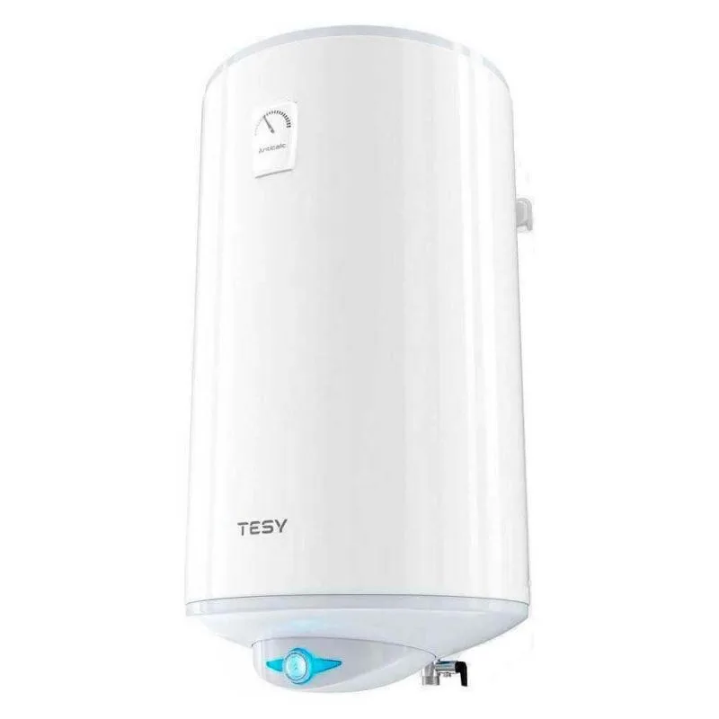 Електричний водонагрівач Tesy Anticalc GCV 1204424D B14 TBR, об'ємом 120 л, потужністю 2.4 кВт, з сухим теном, круглої форми та ме