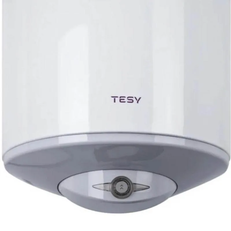 Електричний водонагрівач Tesy Anticalc GCV 1204424D B14 TBR, об'ємом 120 л, потужністю 2.4 кВт, з сухим теном, круглої форми та ме