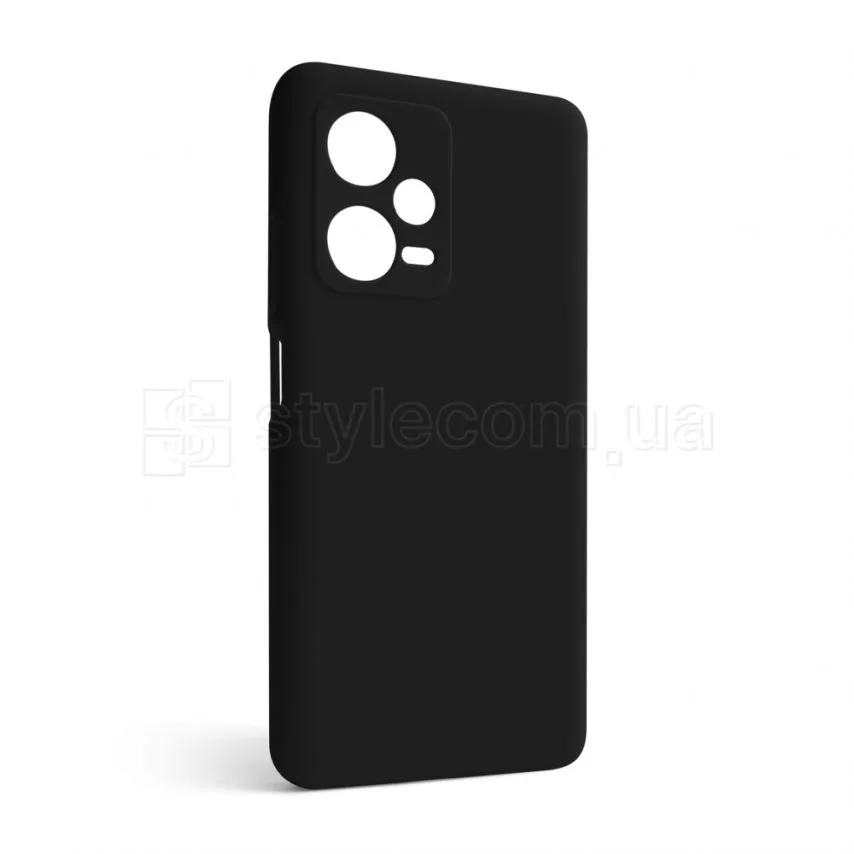 Чохол силіконовий для Xiaomi Redmi Note 12 Pro Plus 5G чорний