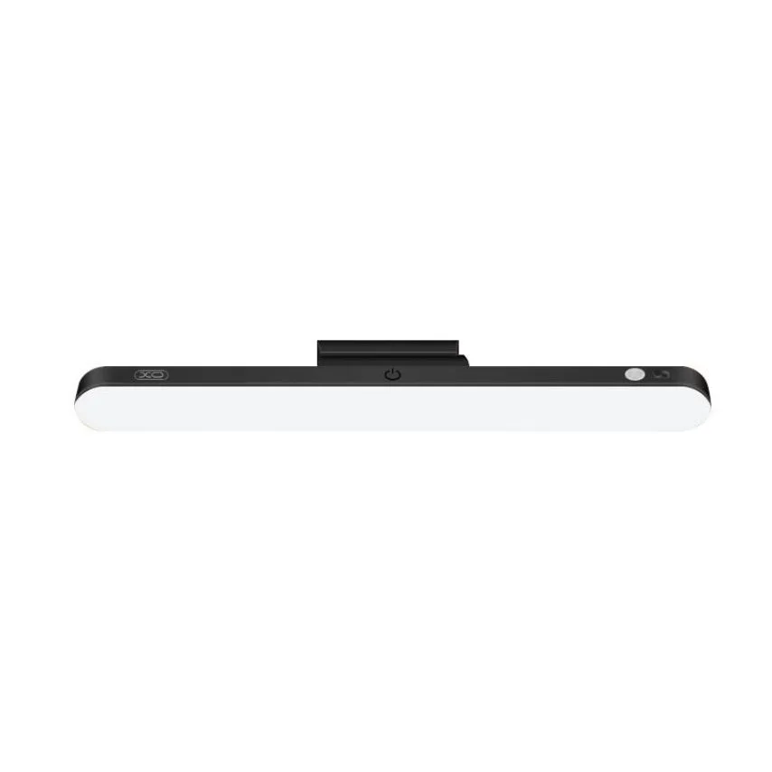 Настільна LED лампа XO пластикова чорна 1200mAh 2,5W Type-C