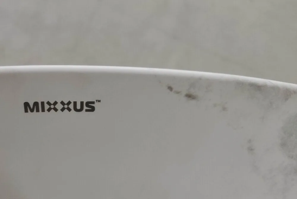 Раковина накладна MIXXUS PREMIUM Кераміка 550х415 мм Мармурова