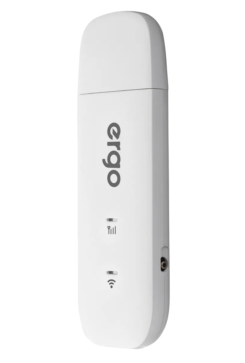 LTE USB Wi-Fi роутер ERGO 3G 4G білий