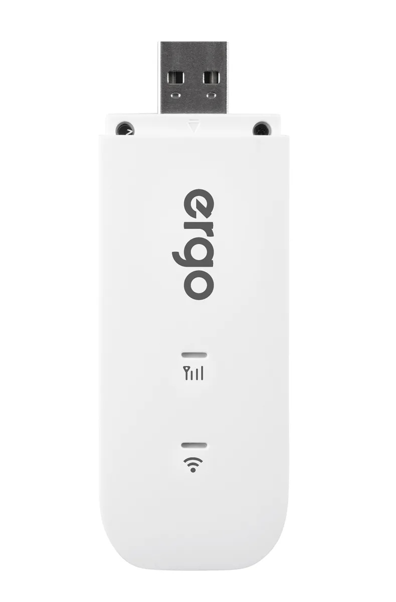 LTE USB Wi-Fi роутер ERGO 3G 4G білий